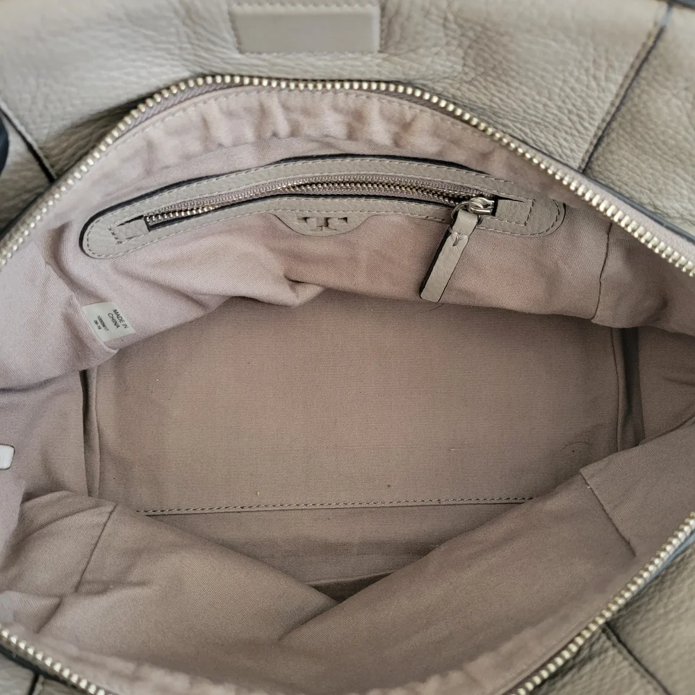 Tory Burch Pebbled Leather Satchel